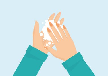 Wash your hand with soap.