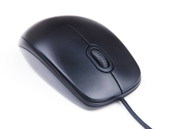 Beyaz Arkaplan 'da PC Mouse izole edildi. Kopyalama Aralığı.