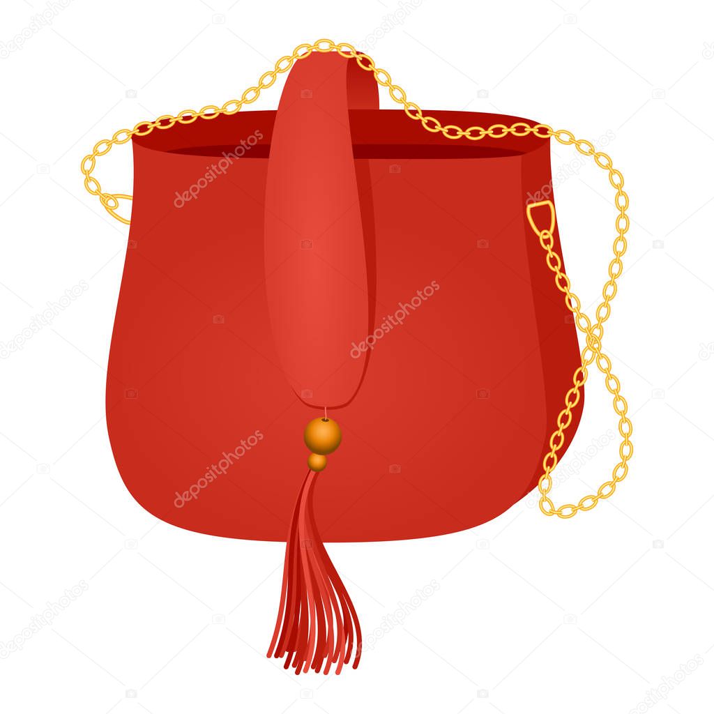 Fashion handbag vector