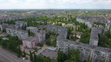 Ukrayna'da Kherson şehirden kuşbakışı sıradışı görünümü