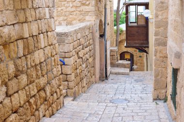 Tel Aviv 'deki taş gibi eski şehir Jaffa' sı 