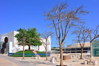 Tel Aviv, İsrail - Nisan, 2017: Habima Tiyatrosu, İsrail