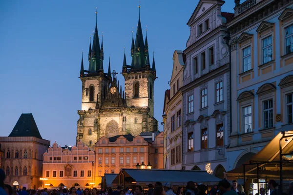 Prag, Tschechische Republik - Mai 2017: Kirche der Jungfrau Maria vor — Stockfoto
