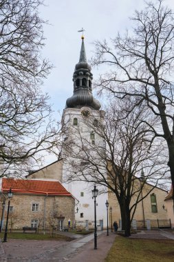 Estonya 'nın Tallinn kentindeki Toomkirik adlı Beyaz St Mary Katedrali.