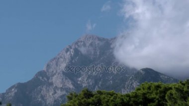 Tahtalı Dağı, olarak da bilinen Likya Olympus, Türkiye. Zaman atlamalı, 4k