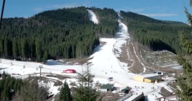 Kar manzara arka plan kış spor Recreations Ski Resort vahşi dağlar yaşam tarzı Kayak sandalye Asansör görüşlerini kaldırma