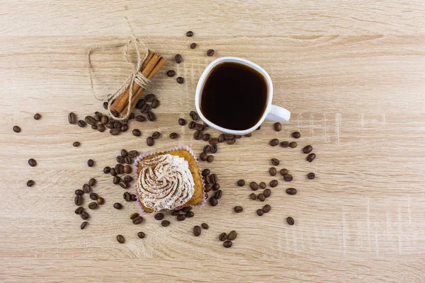 Tiramisu cupcakes zelfgemaakte — Stockfoto