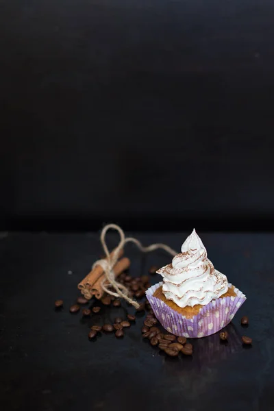 Tiramisu cupcakes házi — Stock Fotó