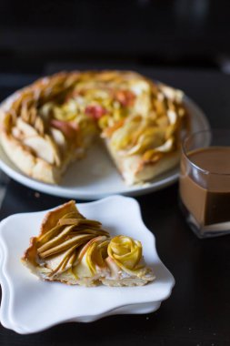 Elma ev yapımı kek 