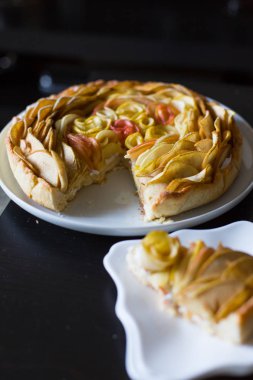 Elma ev yapımı kek 