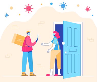 Güvenli teslimat kavramı.