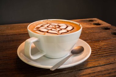 Masada, Mocca sıcak kahve kahve fincanı.