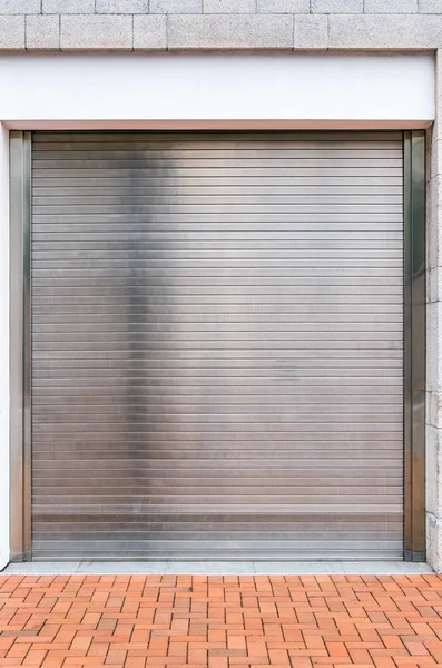 Roller shutter door, Outdoor auto type.