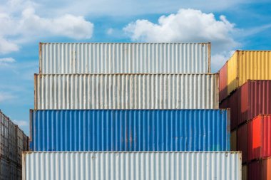 Konteyner nakliye, taşımacılığı iş yığını işleme.