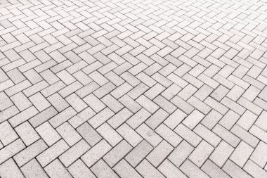 Beton blok kaldırım için geçit., arka plan