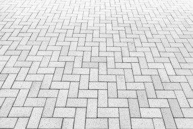 Beton blok kaldırım için geçit., arka plan.