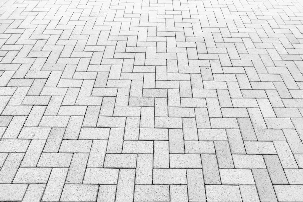 Concrete block paving for walkway., Abstract background.