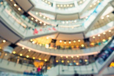 Mağaza iç bulanık soyut