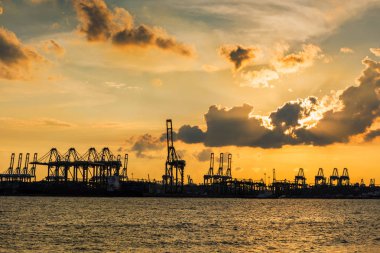 Nakliye yard sunet olay yerinde yükleme Terminal