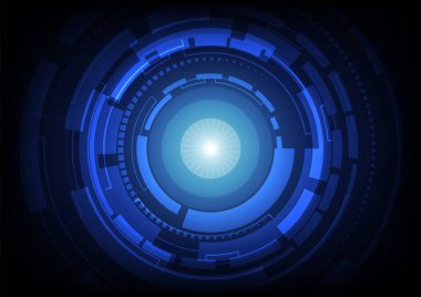 Teknoloji kavramı arka plan, yüksek teknoloji arka plan