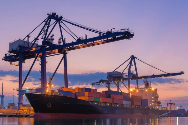 Konteyner yükleme/boşaltma terminali, nakliye yarda ve lojistik