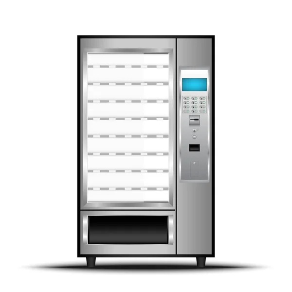 Máquina expendedora de alimentos y bebidas venta automática., Vector — Vector de stock