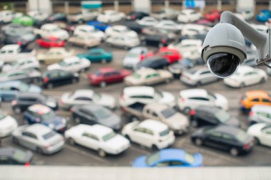 Park, araba yükü Cctv kamera CCTV