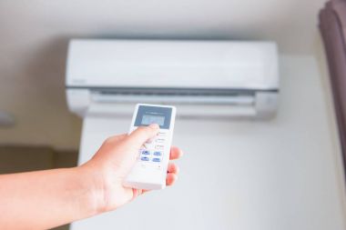 Split tip klima ve Uzaktan kumanda 