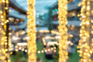 Soyut hareket Alışveriş Merkezi, Bokeh arka plan bulanık.