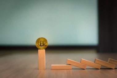 Domino etkisi ve Menkul Kıymetler Borsası bitcoin kavramı