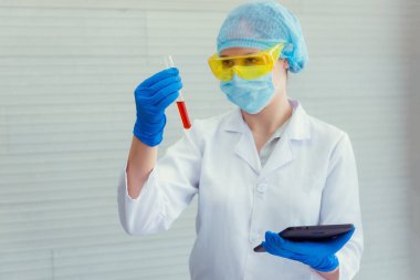 Laboratuar odası, bilim, kimya araştırma bilim adamı