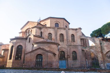 İtalyan mozaik başkenti Ravenna - Emilia Romagna, San Vitale Bazilikası