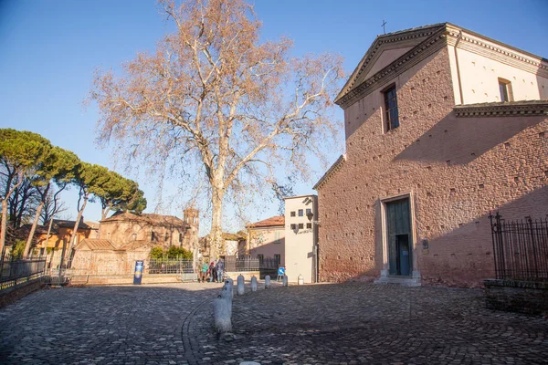 Ravenna Capitale Italiana Del Mosaico Italia Emilia Romagna Mausoleo Galla — Foto Stock