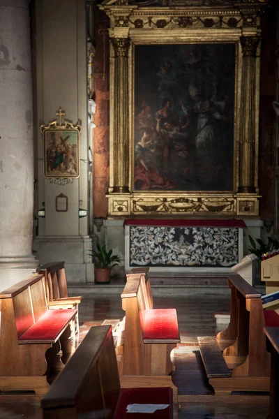 意大利拉文纳马赛克首都 意大利 埃米莉亚罗马纳 圣玛丽亚大教堂 波尔图 — 图库照片