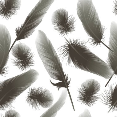 Tüylü pürüzsüz desen. Vektör çizimi. EPS 10