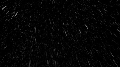 Yağmur siyah bir arka plan üzerinde animasyon