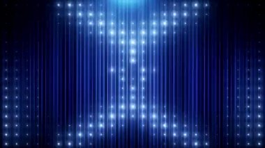 Vj arka plan mavi LED animasyon