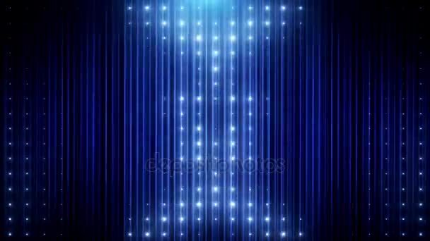 Bleu paillettes led boucle animé fond VJ 