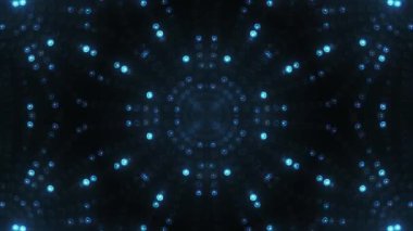 Mavi daire animasyonlu Vj arka plan yol açtı.