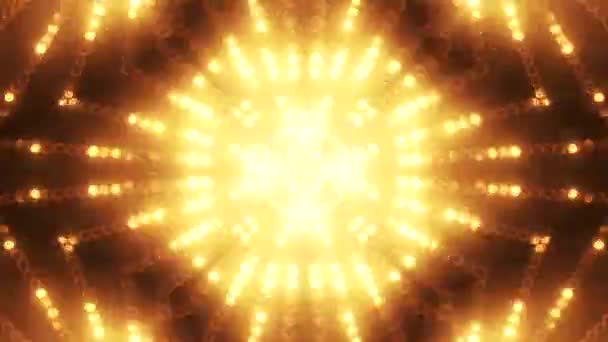 Cercle d'or conduit animé fond VJ 