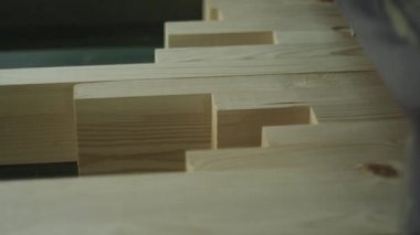 Ağaç işleme konveyör fabrikasında