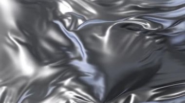 Animasyon gümüş kumaş