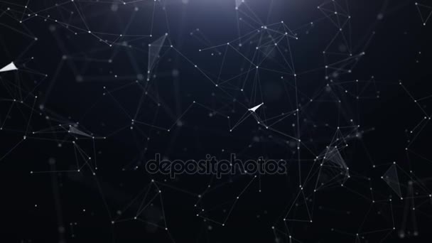 Plexus technologie abstrait ligne arrière-plan 