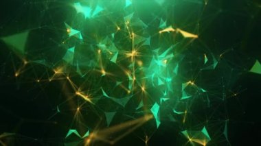 Pleksus, yeşil-sarı arka plan