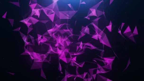 abstrait rose plexus triangle fond 