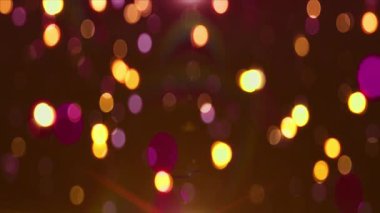 Renkli döngü animasyonlu arka plan Bokeh