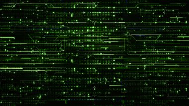Dijital Yeşil Hi-Tech arka planlar