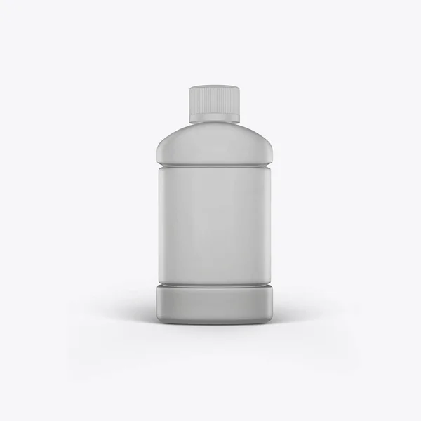 3D renderizar latas de óleo do motor em um fundo branco — Fotografia de Stock