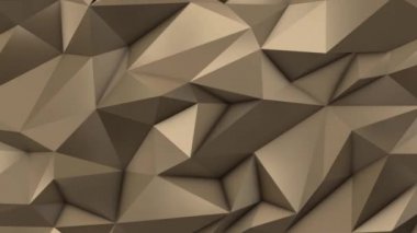 Altın soyut düşük Poli üçgen alan