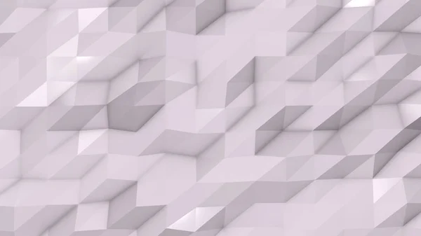 White abstract low poly triangle background — Stock Photo, Image